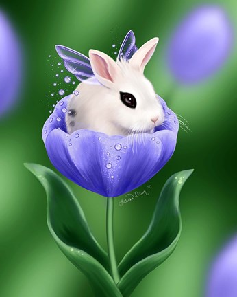 Framed Fragile Spring Print