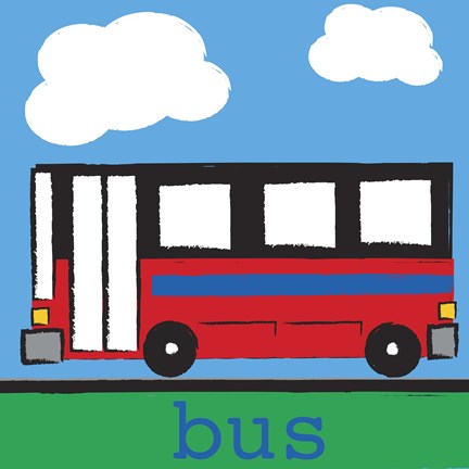 Framed Bus Print
