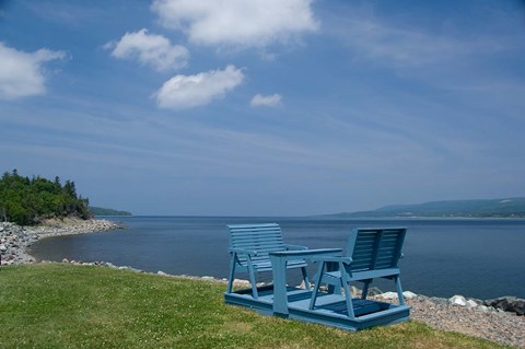 Framed Auld&#39;s Cove, Nova Scotia, Canada Print