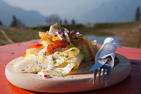 Framed Austria Vegetable Cuisine Print