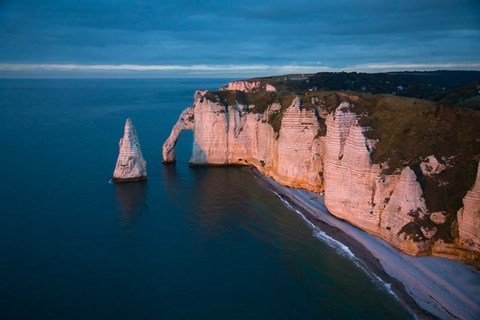 Framed Normandy at Etretat Print