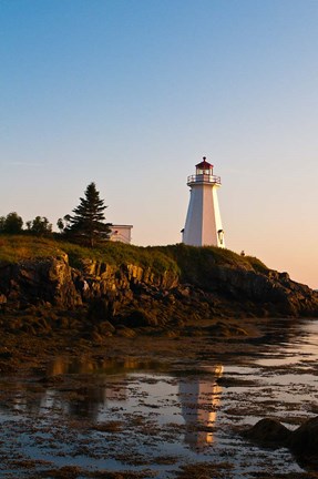 Framed Letite Passage Lighthouse Print