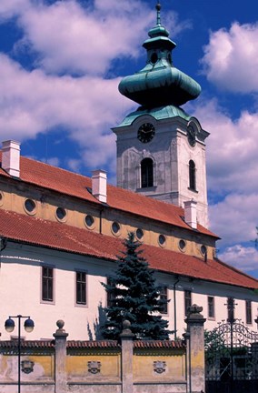 Framed Ceske Krumlov, Czech Republic Print