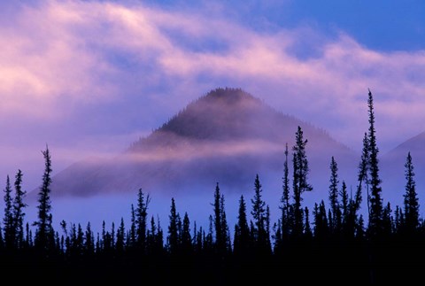 Framed MacKenzie Mountains, Canada Print