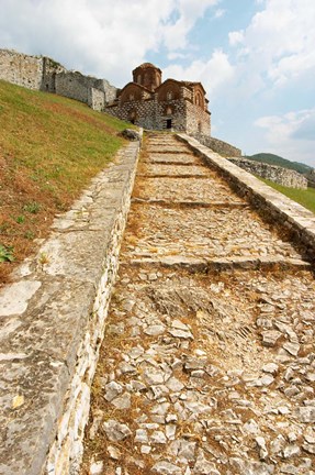 Framed Hagia Triada Church, Albania Print