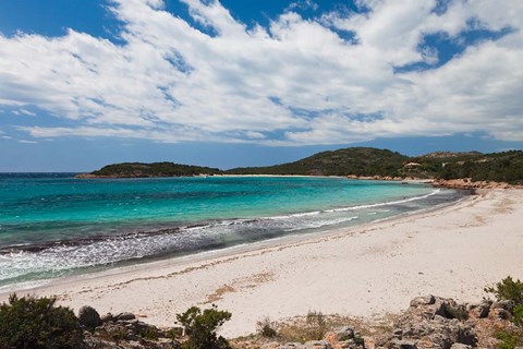 Framed Baie de Rondinara Bay Print