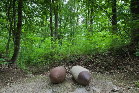 Framed V2 Rrocket Bbunker, Le Blockhouse de Eperlecques Print