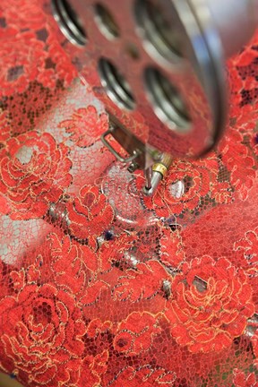 Framed Museum of Lace and Fashion, Calais, France Print