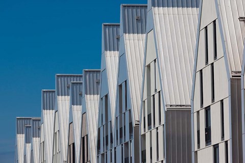 Framed Port View in the French Flanders Print
