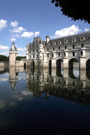 Framed Chateau Chenonceaux Loire Valley France Print