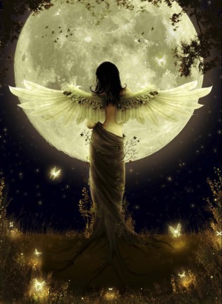 Framed Guardian Of The Earth Print