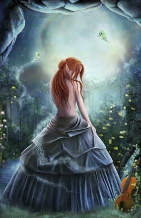 Framed Night Song Print