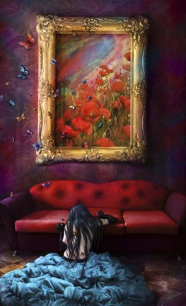 Framed Letting Go Print