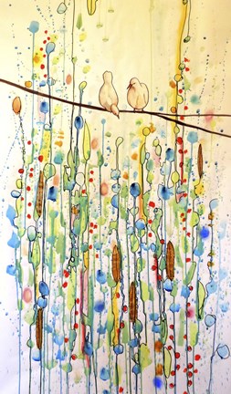 Framed Toi Et Moi Print