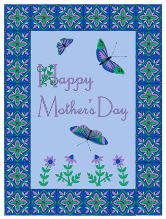 Framed Mothers Day Tile Print