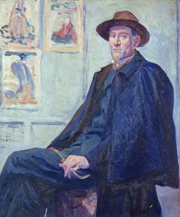 Framed Felix Feneon, 1905 Print