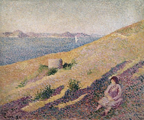 Framed Slope Of The Citadel, 1892 Print