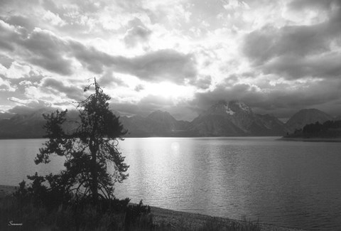 Framed Teton 3 Print