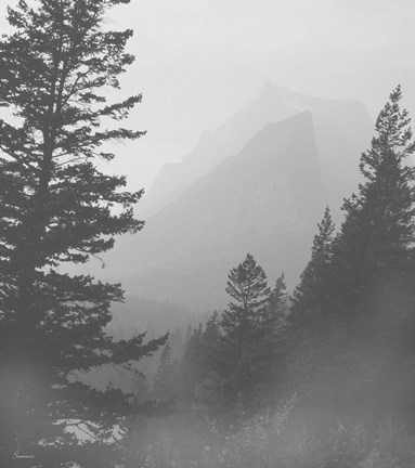 Framed Glacier 3 Print