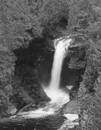 Framed Falls 4 Print
