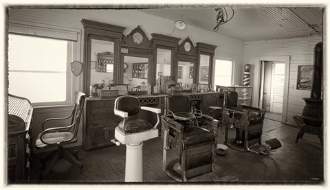 Framed Bonanzaville 26 Print