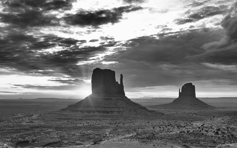 Framed Monument Valley 3 Print