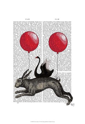 Framed Hare Ship Print