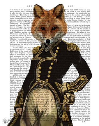 Framed Admiral Fox Full I Print