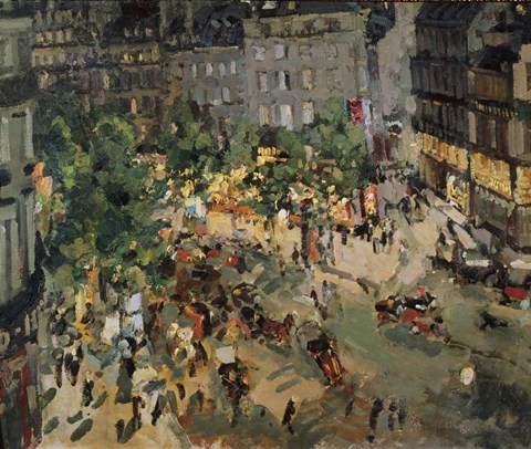 Framed Boulevard des Capucines, Paris Print
