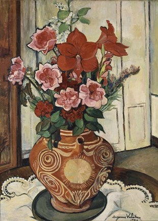 Framed Bouquet of Flowers, 1930 Print