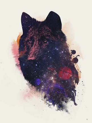 Framed Universal Wolf Print