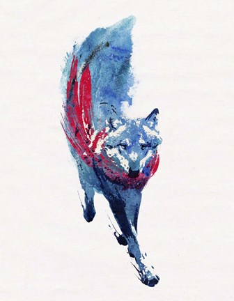 Framed Lupus Lupus Print