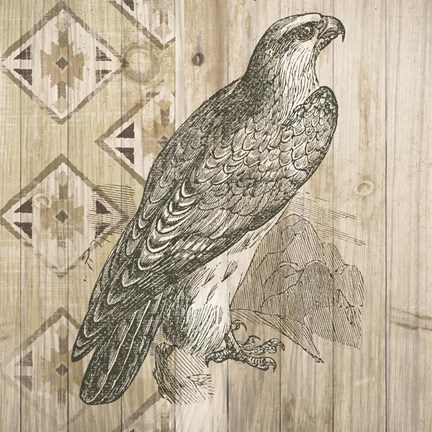 Framed Natural History Lodge V Print