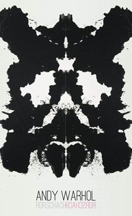 Framed Rorschach, 1984 Print