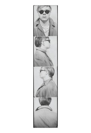 Framed Self Portrait, 1963 (photobooth) Print