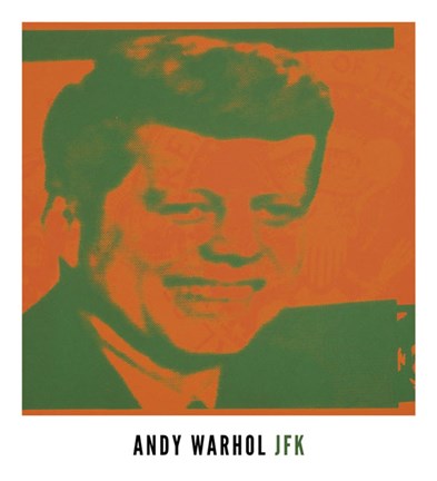 Framed Flash-November 22, 1963, 1968 (orange &amp; green) Print