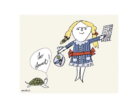 Framed So Smart Print