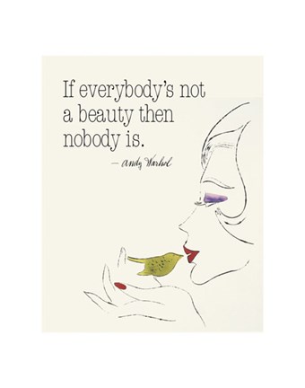 Framed Female Head, c. 1958 Print