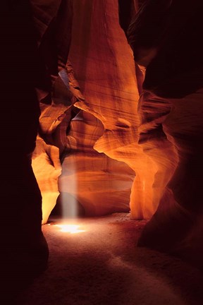 Framed Light in Antelope Canyon Print