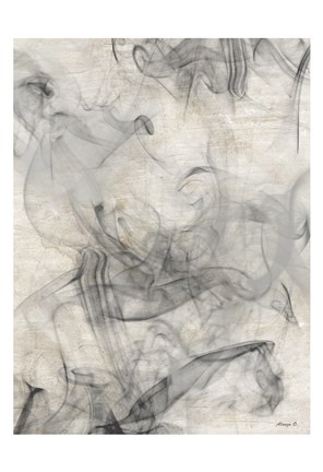 Framed Smoke 3 Print