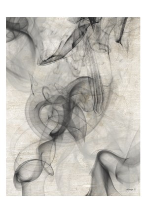 Framed Smoke 1 Print