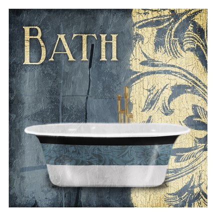 Framed Tub Bath Print