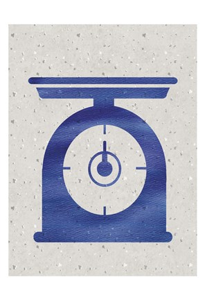 Framed Kitchen Watercolor Brights 4 Print