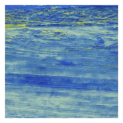 Framed Over The Deep Blue Ocean Print