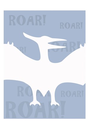 Framed Dino Bird Print