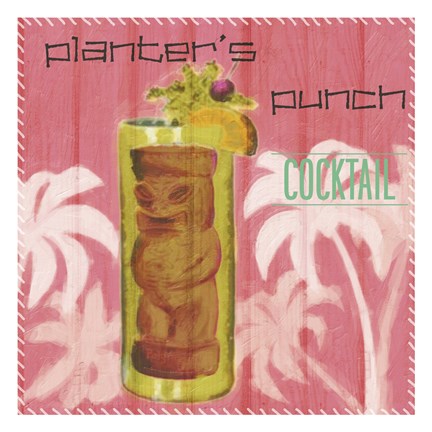 Framed Planter&#39;s Punch Print