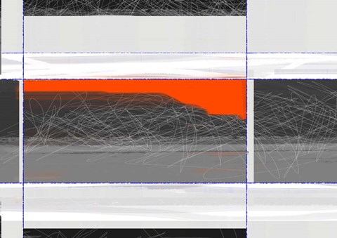 Framed Abstract Planes Print