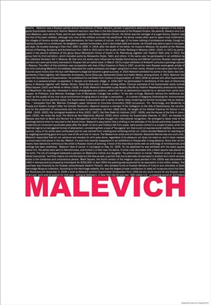 Framed Kasimir Malevich Print