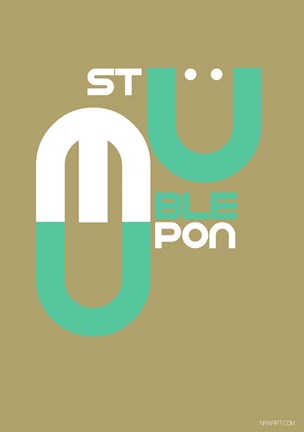 Framed Stumble Upon Print