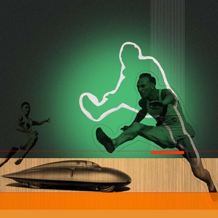 Framed Speed Monsters Print